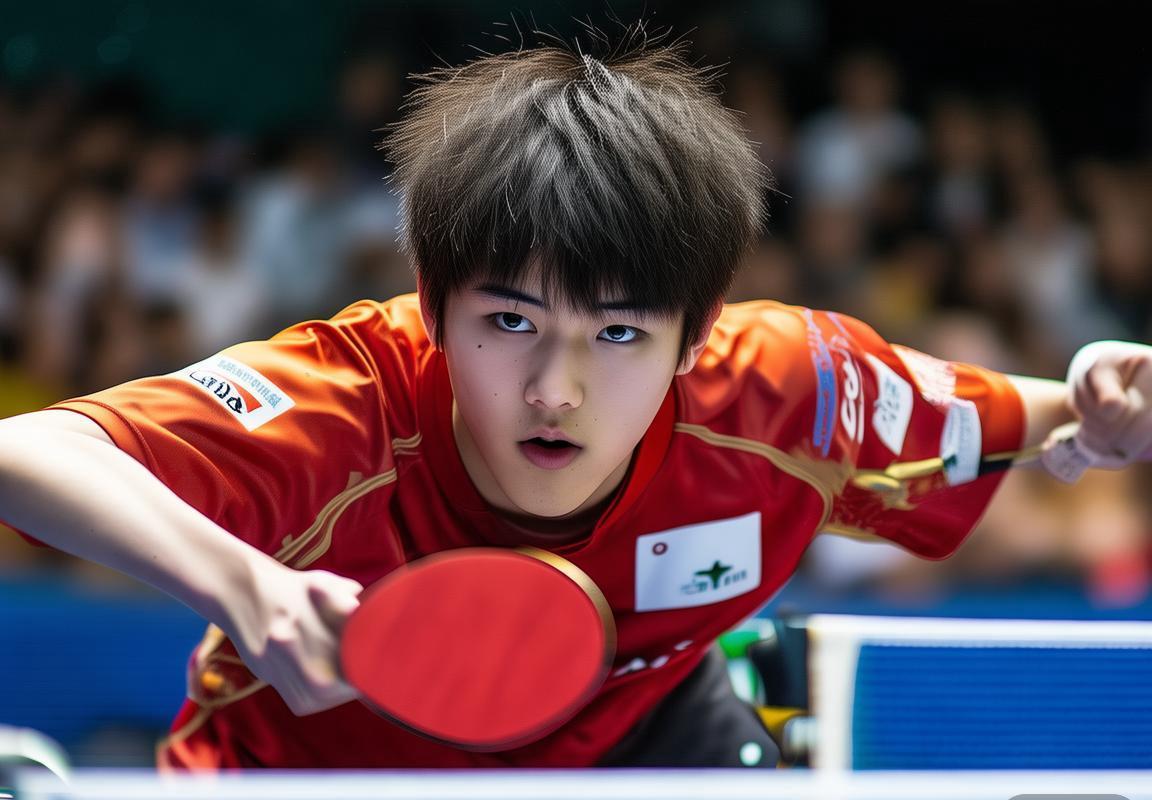 运动聚焦：日本乒坛新星松岛辉空冲击世界排名第一王楚钦，技术与速度的巅峰对决